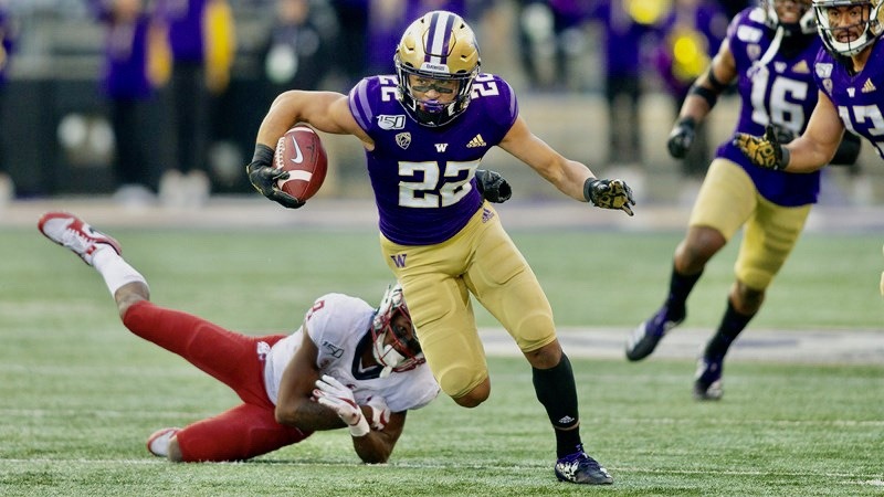 Cornerback Trent McDuffie talks about Washington pro day, how he approaches  the game