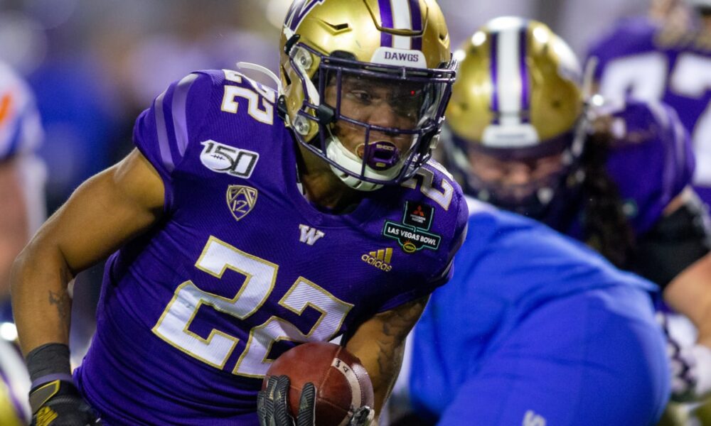 Washington RB Cameron Davis, the Pac-12's returning leader in rushing TDs,  out for the season after injury 