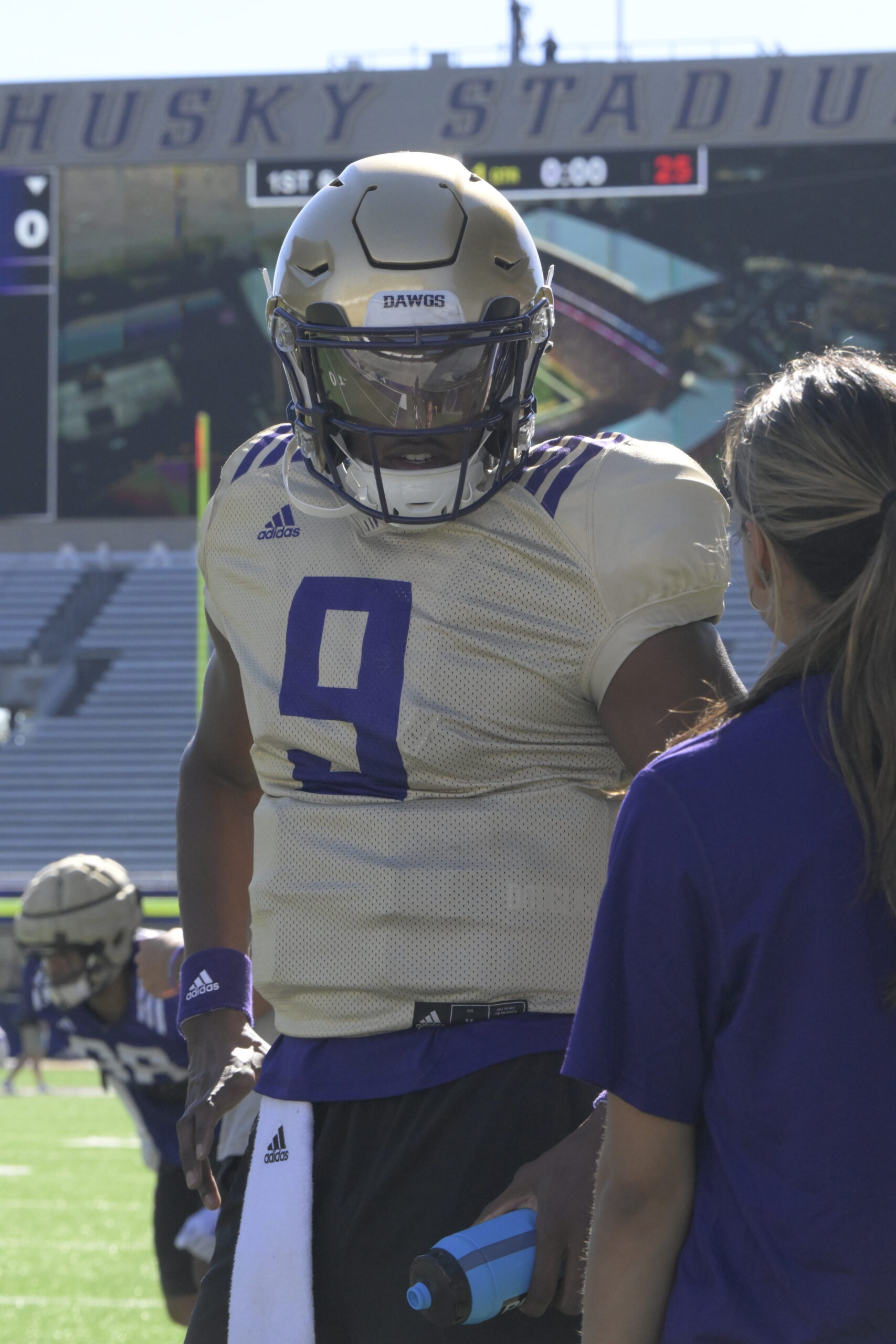 Washington QB Michael Penix at Fall Camp Day 4