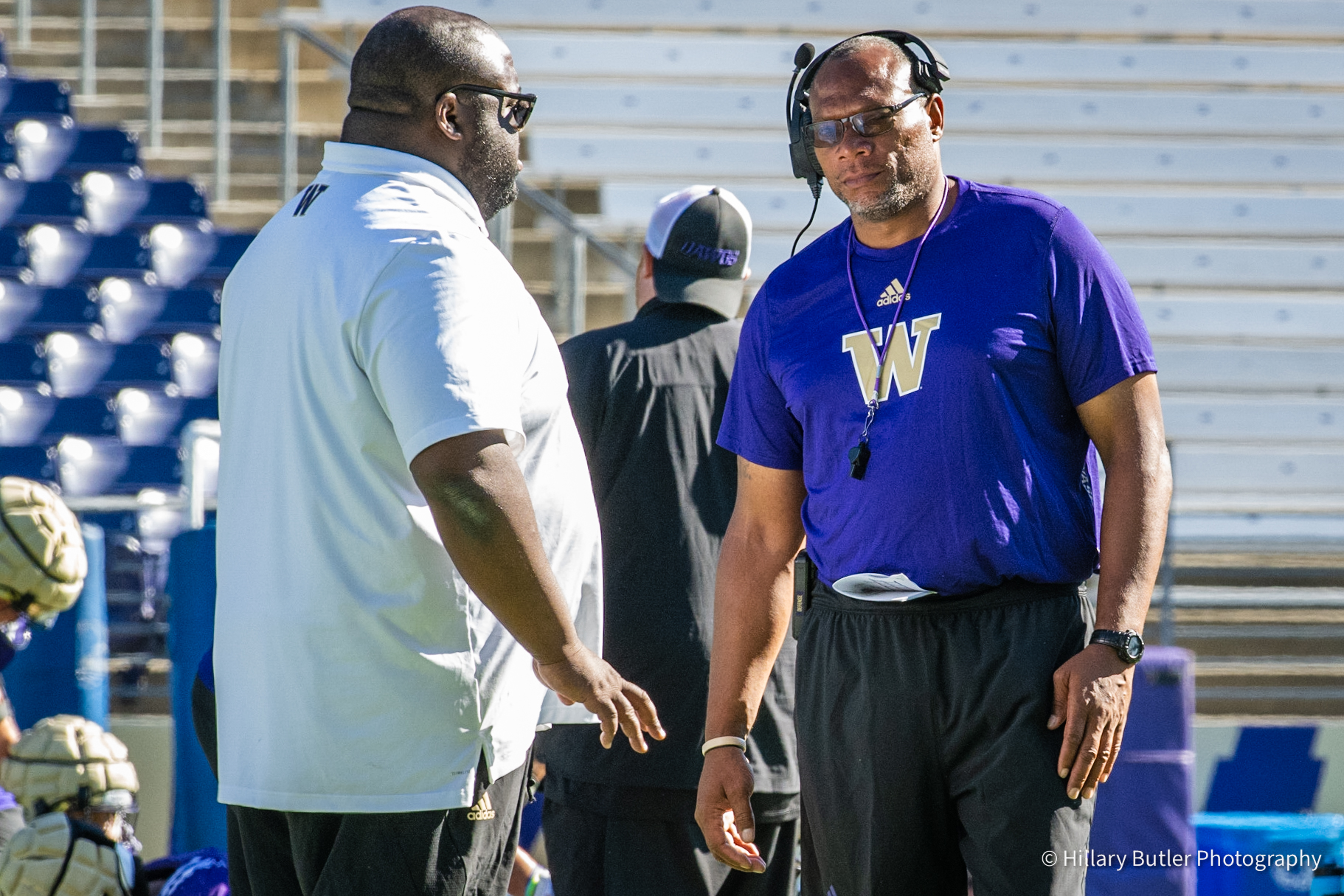 Washington LB Coach William Inge