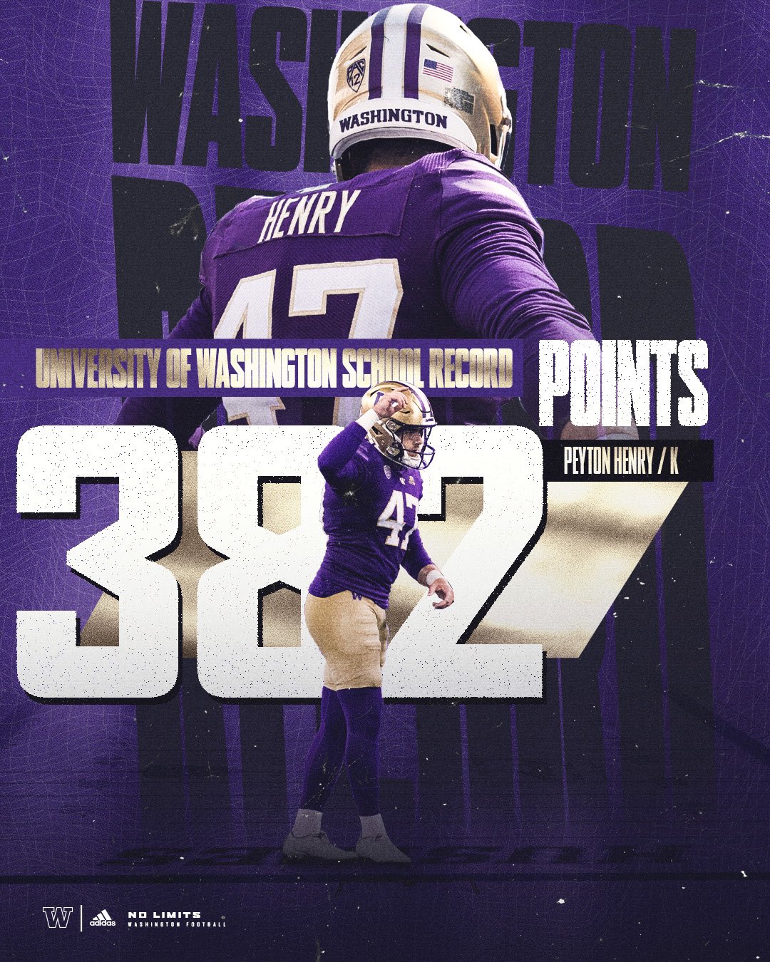 Peyton’s Place Washington’s Kicker Rewrites Husky Record Book