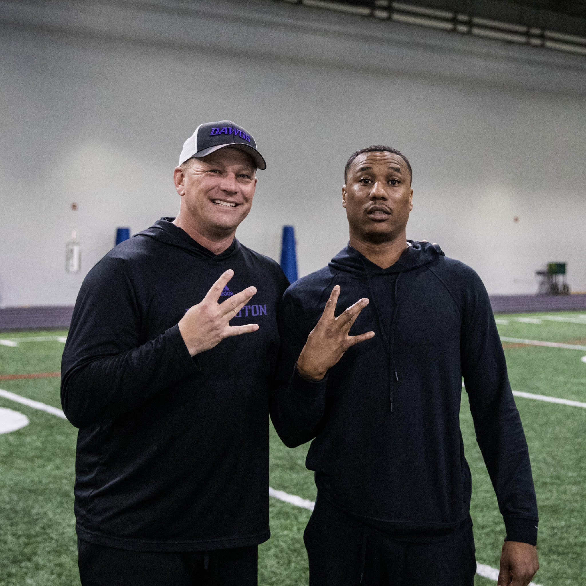 Washington Receives Surprise Visit from Former Husky, Pro-Bowler DB Marcus  Peters – Realdawg.com